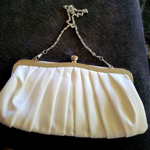 White clutch - wedding